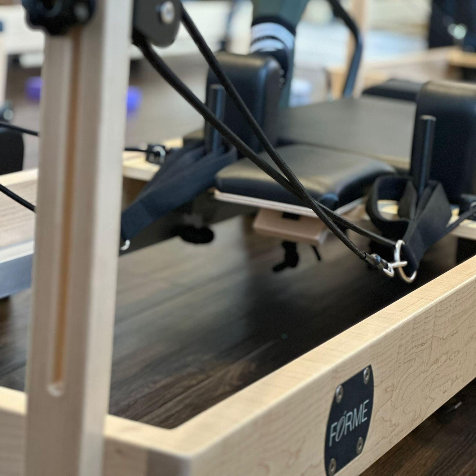 Pilates reformer equipment